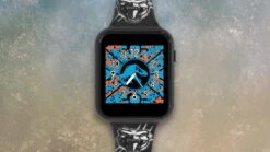 Universal Jurassic Park Black Interactive Silicone Strap Smart Watch -Digital Station UFJCE SQ7 0000000004 BLACK DVvL