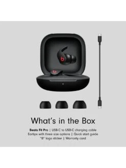 Beats Fit Pro - True Wireless Earbuds -Digital Station UJRJQ SQ7 0000000004 BLACK SLd3