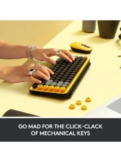 Logitech Pop Wireless Keyboard -Digital Station UKT44 SQ4 0000017103 BLAST SLd