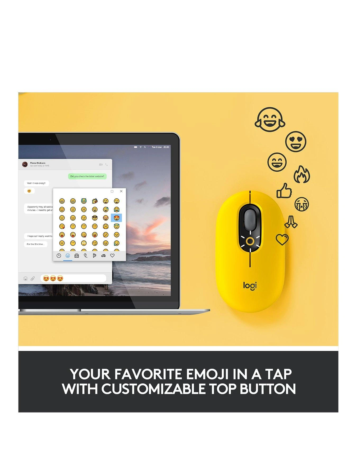 Logitech Pop Wireless Mouse 3 Logitech Pop Wireless Mouse - Image 3