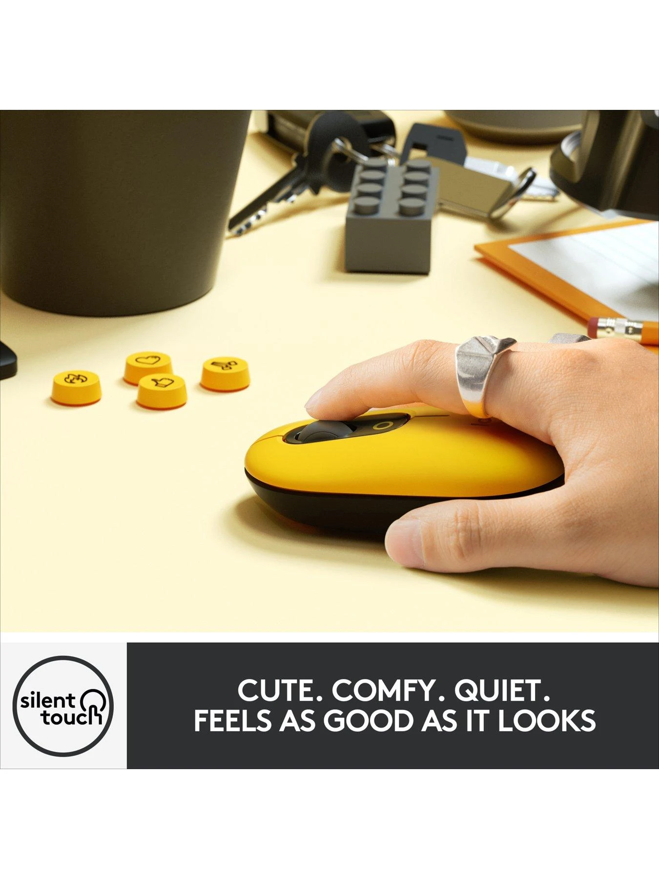 Logitech Pop Wireless Mouse 4 Logitech Pop Wireless Mouse - Image 4