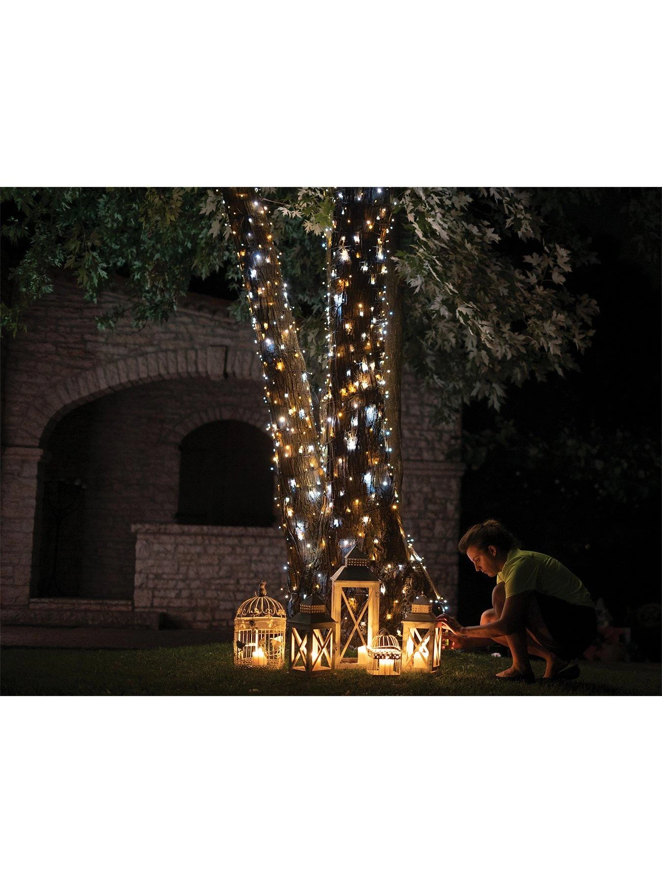 Twinkly 100L 4.3MM Diffuse Flat RGB Lens Light String, 8cm Lamp Spacing, Black/Green Wire, BT+WiFi, Gen II, IP44 6 Twinkly 100L 4.3MM Diffuse Flat RGB Lens Light String, 8cm Lamp Spacing, Black/Green Wire, BT+WiFi, Gen II, IP44 - Image 6