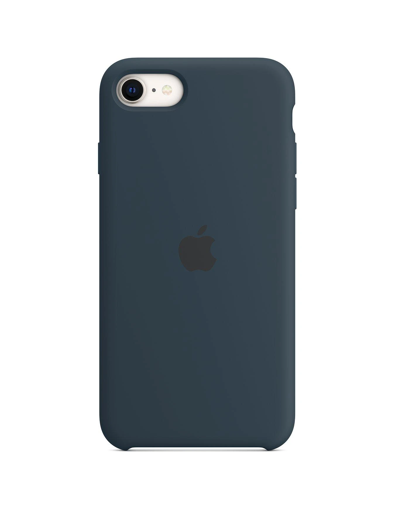Apple IPhone SE Silicone Case - Abyss Blue 1 Apple IPhone SE Silicone Case - Abyss Blue