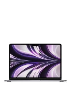 Apple MacBook Air (M2, 2022) 13.6 Inch with 8-Core CPU And 8-Core GPU, 256GB SSD - Space Grey