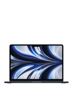 Apple MacBook Air (M2, 2022) 13.6 Inch with 8-Core CPU And 8-Core GPU, 256GB SSD - Midnight