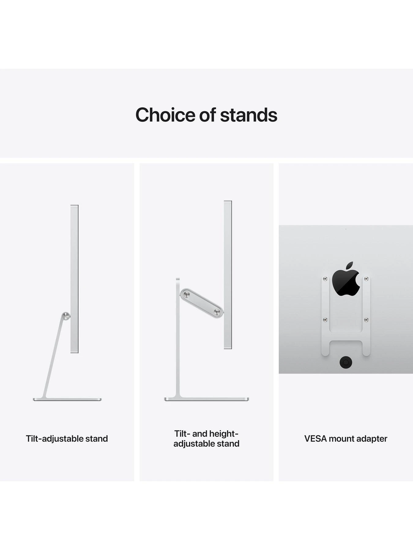 Apple Studio Display, 27 Inch With Nano Texture Glass, Tilt And Height Adjustable Stand 7 Apple Studio Display, 27 Inch With Nano Texture Glass, Tilt And Height Adjustable Stand - Image 7