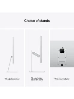 Apple Studio Display, 27 Inch With Nano Texture Glass, Tilt Adjustable Stand 13 Apple Studio Display, 27 Inch With Nano Texture Glass, Tilt Adjustable Stand -Digital Station UQR9Z SQ7 0000000035 SILVER SLd3
