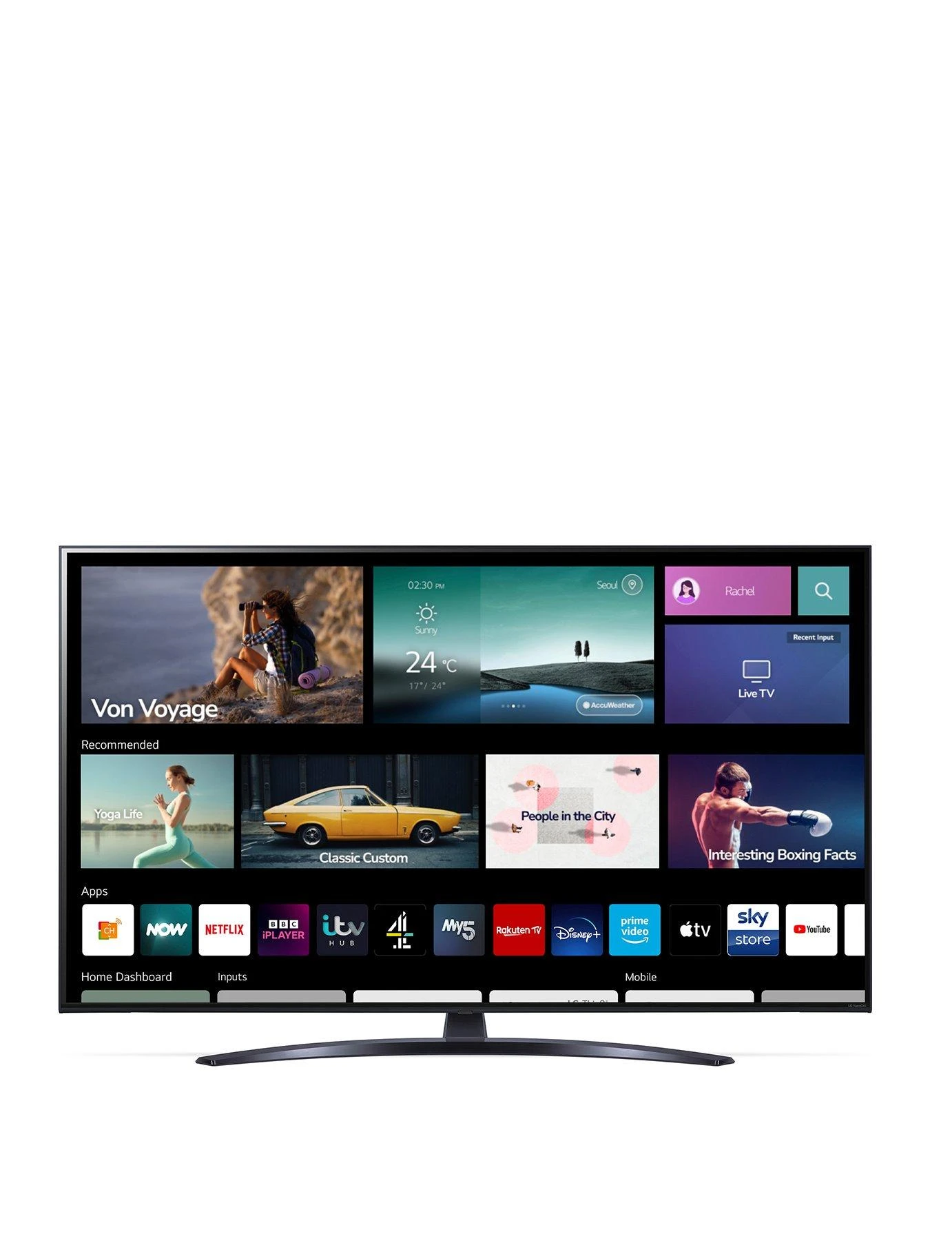 LG NANO76 55-inch, 4K NanoCell, Smart TV 2 LG NANO76 55-inch, 4K NanoCell, Smart TV - Image 2