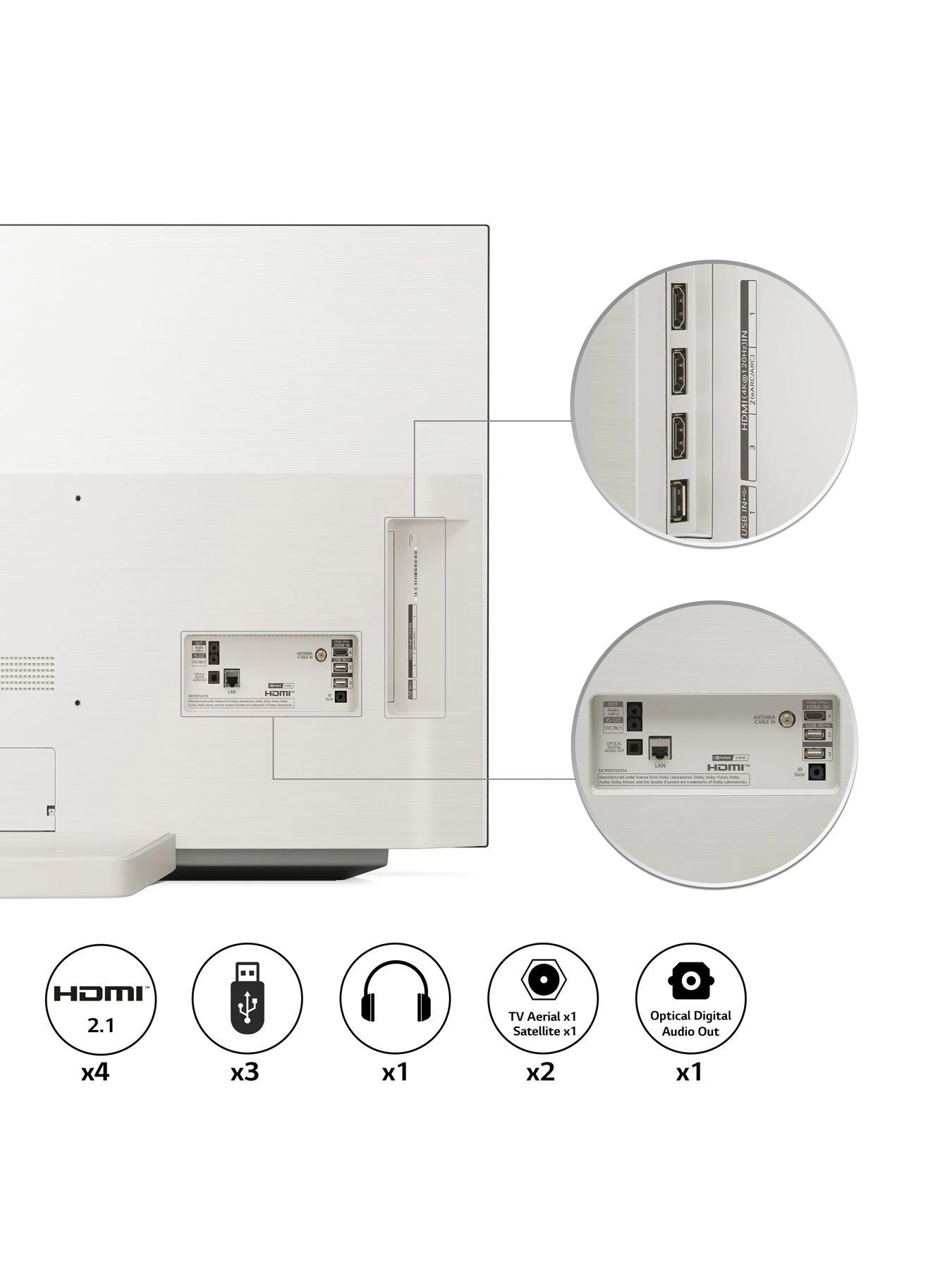 LG OLED Evo C2 - 48 Inch, 4K Ultra HD, Smart TV 5 LG OLED Evo C2 - 48 Inch, 4K Ultra HD, Smart TV - Image 5
