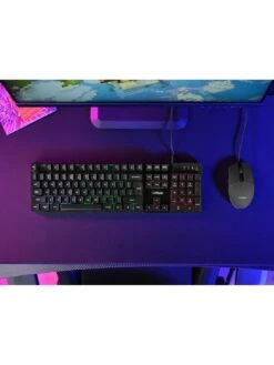 Trust GXT838 Azor Gaming Keyboard & Mouse Set -Digital Station URJUV SQ5 0000000004 BLACK SLd1