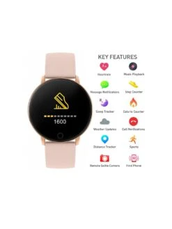 Reflex Active Series 5 Smart Watch With Heart Rate Monitor, Colour Touch Screen And Nude Pink Silicone Strap 8 Reflex Active Series 5 Smart Watch With Heart Rate Monitor, Colour Touch Screen And Nude Pink Silicone Strap -Digital Station URTUB SQ2 0000000063 PINK SLa
