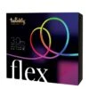 Twinkly Flex - Smart Flexible LED Light Strip (Multiple Colour) 300L RGB Light Flex, 3 Meter Long Starter, Black, BT+WiFi, Gen II, IP21