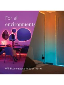 Twinkly 60L RGB Dots Light, 3 Meter Long, Black Cable, BT+WiFi, Gen II, IP20, USB Powered (In Car Use!) -Digital Station URWFD SQ6 0000000004 BLACK SLd2