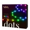 Twinkly 200L RGB Dots Light, 10 Meter Long, Black Cable, BT+WiFi, Gen II, IP44