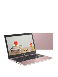 Asus E Series Laptop - 11.6in HD, Intel Celeron, 4GB RAM, 64GB SSD, with Microsoft 365 Personal (12 Months) Included -Digital Station UT9RL SQ3 0000000063 PINK SLa