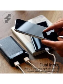 Energizer 20,000mAh Power Bank With LCD Display Provides Up To 72 Hours Extra On Your Smartphone!! -Digital Station UUB2U SQ6 0000000099 N A SLd2