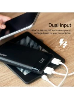 Energizer 10,000mAh Power Bank With LCD Display Provides Up To 36 Hours Extra On Your Smartphone!! -Digital Station UUB2V SQ6 0000000099 N A SLd2