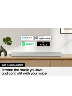 Samsung S61B 5.0ch Lifestyle All-in-one Soundbar In White with Alexa Voice Control Built-in And Dolby Atmos -Digital Station UVGUS SQ7 0000000013 WHITE SLd3