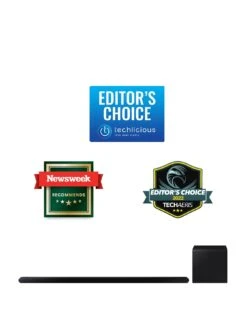 Samsung S800B 3.1.2ch Lifestyle Ultra Slim Soundbar In Black With Subwoofer, Alexa Voice Control Built-in And Dolby Atmos -Digital Station UVGUT SQ3 0000000004 BLACK SLa