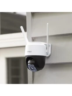 IMOU Outdoor Pan/Tilt Camera, 2K, Full Colour Nightvision, Spotlights, AI Human Detection, 2 Way Audio, 110dB Siren, Local Hot-Spot Connection, H.265 -Digital Station UVQ2P SQ6 0000000013 WHITE SLd2