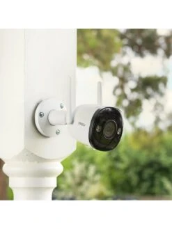 IMOU Outdoor Bullet Camera, 1080P, Full Colour Nightvision, Spotlights, AI Human Detection, 2 Way Audio, 110dB Siren, Local Hot-Spot Connection, H.265 -Digital Station UVQ2T SQ6 0000000013 WHITE SLd2