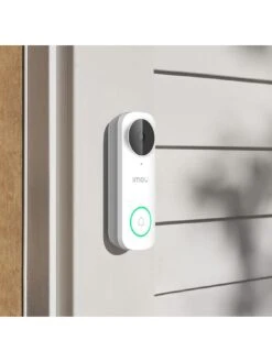 IMOU Outdoor Doorbell, 2K, Built In Spotlight, AI Human Detection, 2 Way Audio -Digital Station UVQ2W SQ6 0000000013 WHITE SLd2