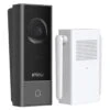 IMOU Outdoor Battery Doorbell, 2K, Built In Spotlight, AI Human Detection, 2 Way Audio