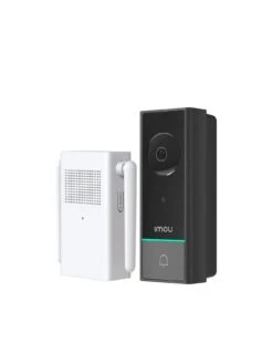 IMOU Outdoor Battery Doorbell, 2K, Built In Spotlight, AI Human Detection, 2 Way Audio -Digital Station UVQ2X SQ3 0000000013 WHITE SLa
