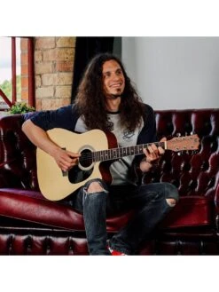 MX Cutaway Electro Acoustic Guitar Pack - Natural -Digital Station UW8FY SQ5 0000000088 NO COLOR SLd3