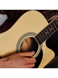 MX Cutaway Electro Acoustic Guitar Pack - Natural -Digital Station UW8FY SQ6 0000000088 NO COLOR SLd4