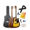 MX Cutaway Electro Acoustic Guitar Pack - Sunburst