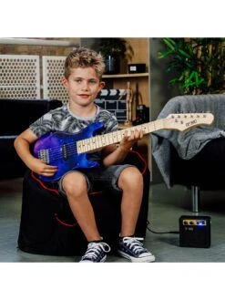 3rd Avenue 3rd Avenue Junior Electric Guitar Pack - Purpleburst -Digital Station UW8G2 SQ5 0000000088 NO COLOR SLd3