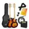 3rd Avenue🎉 Junior Electric Rock Guitar Pack - Sunburst