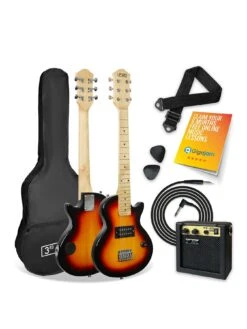 3rd Avenue🎉 Junior Electric Rock Guitar Pack - Sunburst