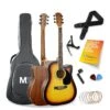 MX By 3rd Avenue Performance Series Acoustic Guitar Full Size Guitar Package - Sunburst