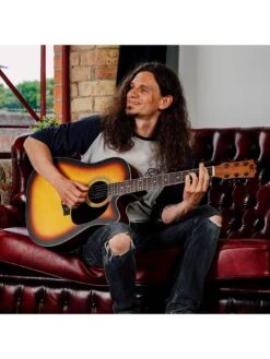 MX By 3rd Avenue Performance Series Acoustic Guitar Full Size Guitar Package - Sunburst 11 MX By 3rd Avenue Performance Series Acoustic Guitar Full Size Guitar Package - Sunburst -Digital Station UW8GS SQ5 0000000088 NO COLOR SLd3