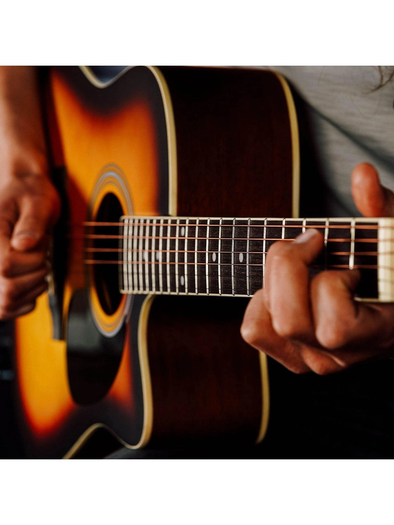 MX By 3rd Avenue Performance Series Acoustic Guitar Full Size Guitar Package - Sunburst 6 MX By 3rd Avenue Performance Series Acoustic Guitar Full Size Guitar Package - Sunburst - Image 6