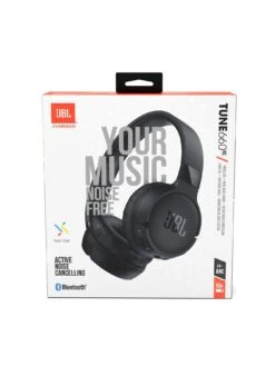 JBL Tune 660NC, On-ear Wireless Noise Cancelling Headphones, Bluetooth, On-earcup Controls, Black -Digital Station UX3ME SQ6 0000000004 BLACK SLd2