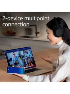 Sony WH-1000XM5 Noise-Cancelling Over-Ear Headphones - 30 Hours Battery Life - Optimised For Alexa And Google Assistant With Built-in Mic -Digital Station UX5X4 SQ6 0000000004 BLACK SLd2