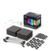 Twinkly Squares Combo Pack App-controlled LED Panels With 64 RGB (16 Million Colours) Pixels With 1 Master Tile + 5 Extensions