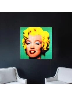 Twinkly Squares Combo Pack App-controlled LED Panels With 64 RGB (16 Million Colours) Pixels With 1 Master Tile + 5 Extensions -Digital Station UXQ9M SQ6 0000000099 N A SLd4