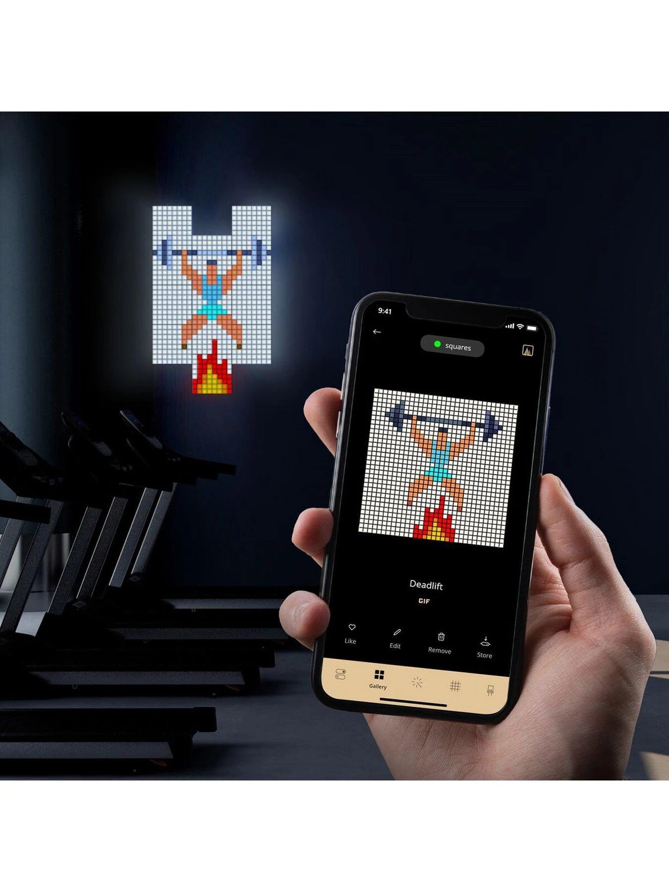 Twinkly Squares Extension Kit App-controlled LED Panels With 64 RGB (16 Million Colours) Pixels With 3 Extension Tiles -Requires Twinkly Combo Pack 6 Twinkly Squares Extension Kit App-controlled LED Panels With 64 RGB (16 Million Colours) Pixels With 3 Extension Tiles -Requires Twinkly Combo Pack - Image 6