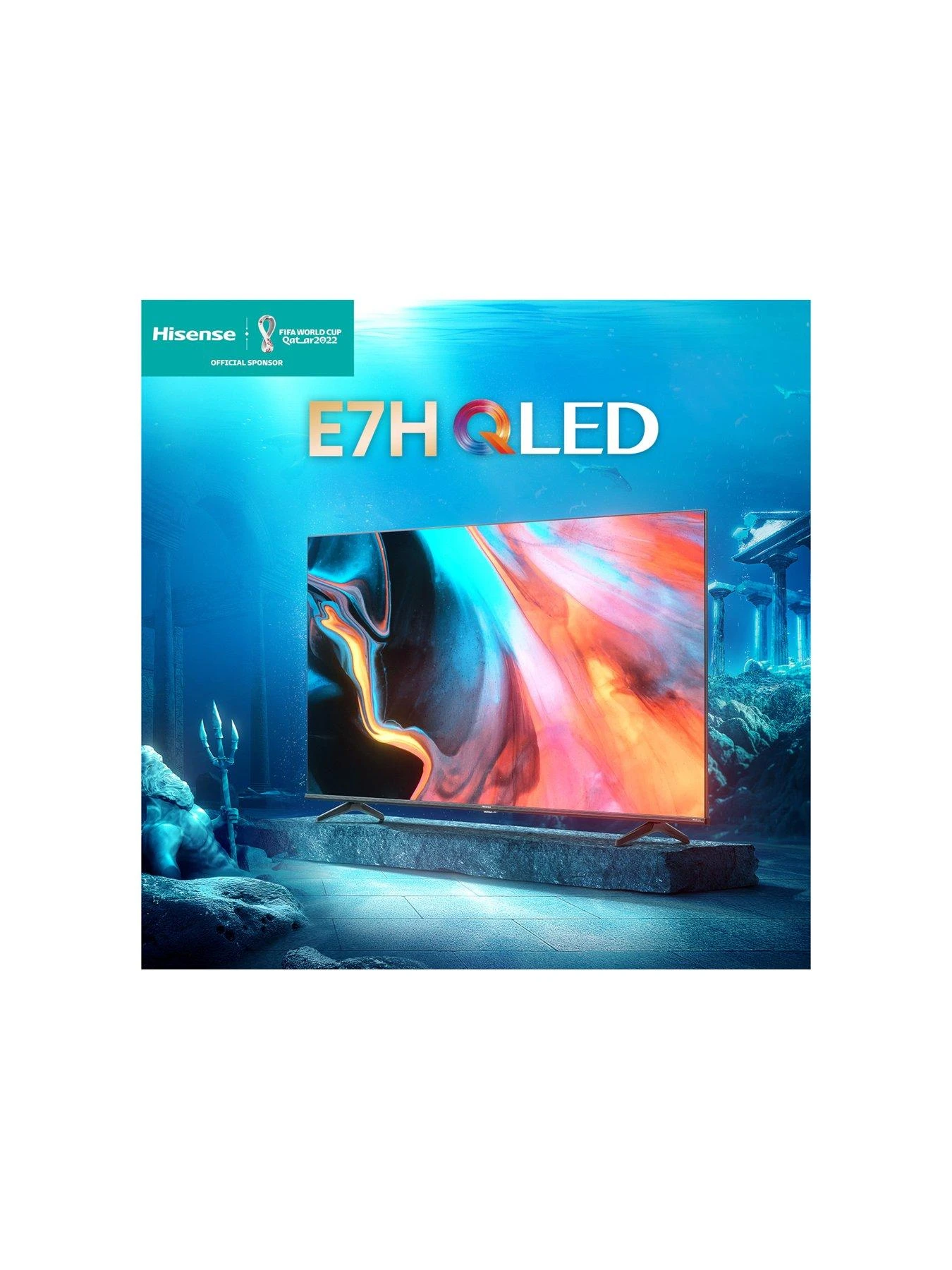 Hisense 65E7HQTUK, 65 Inch, QLED, 4K Ultra HD HDR, Smart TV 6 Hisense 65E7HQTUK, 65 Inch, QLED, 4K Ultra HD HDR, Smart TV - Image 6