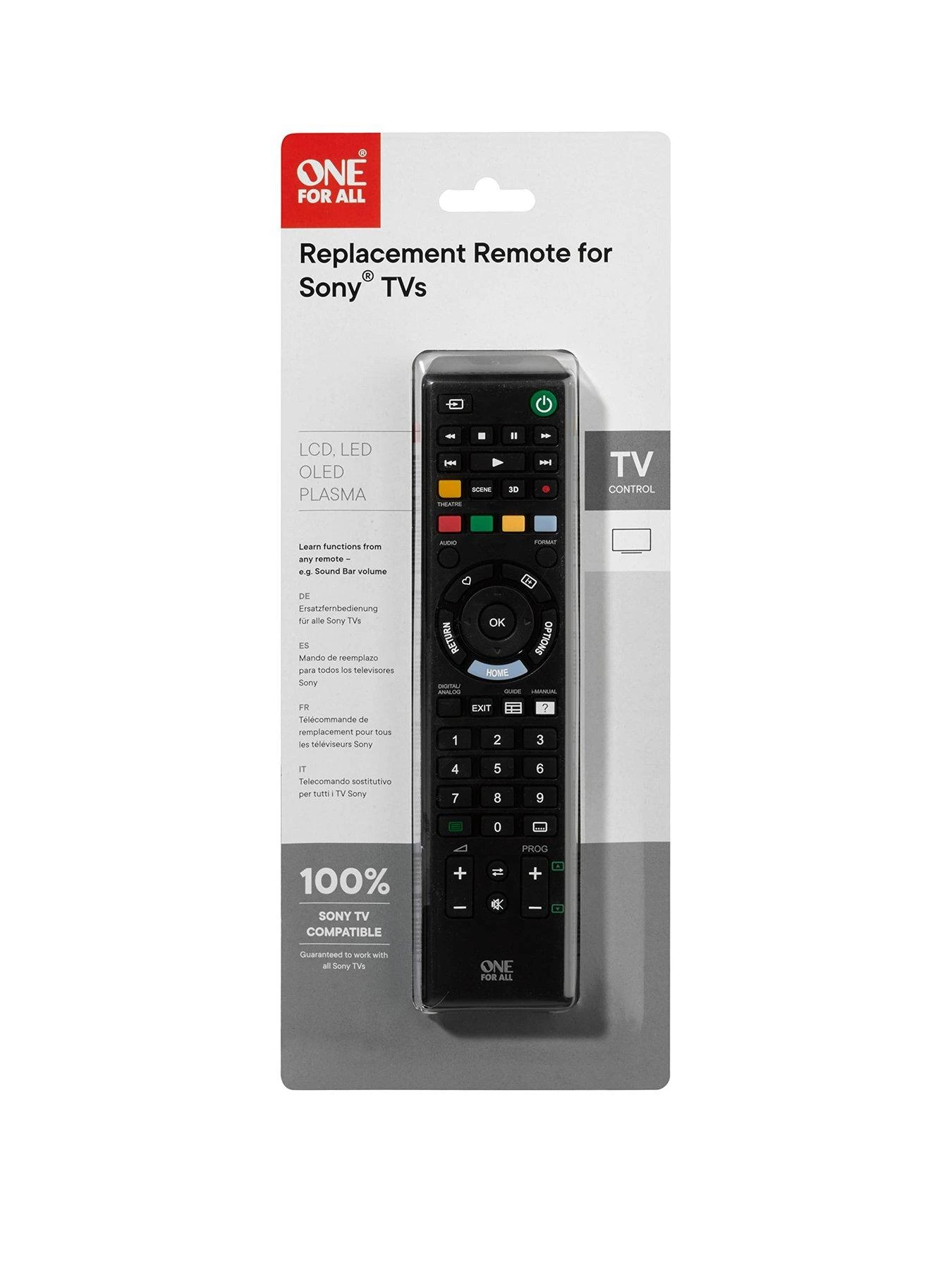 One For All Sony Remote Control 3 One For All Sony Remote Control - Image 3