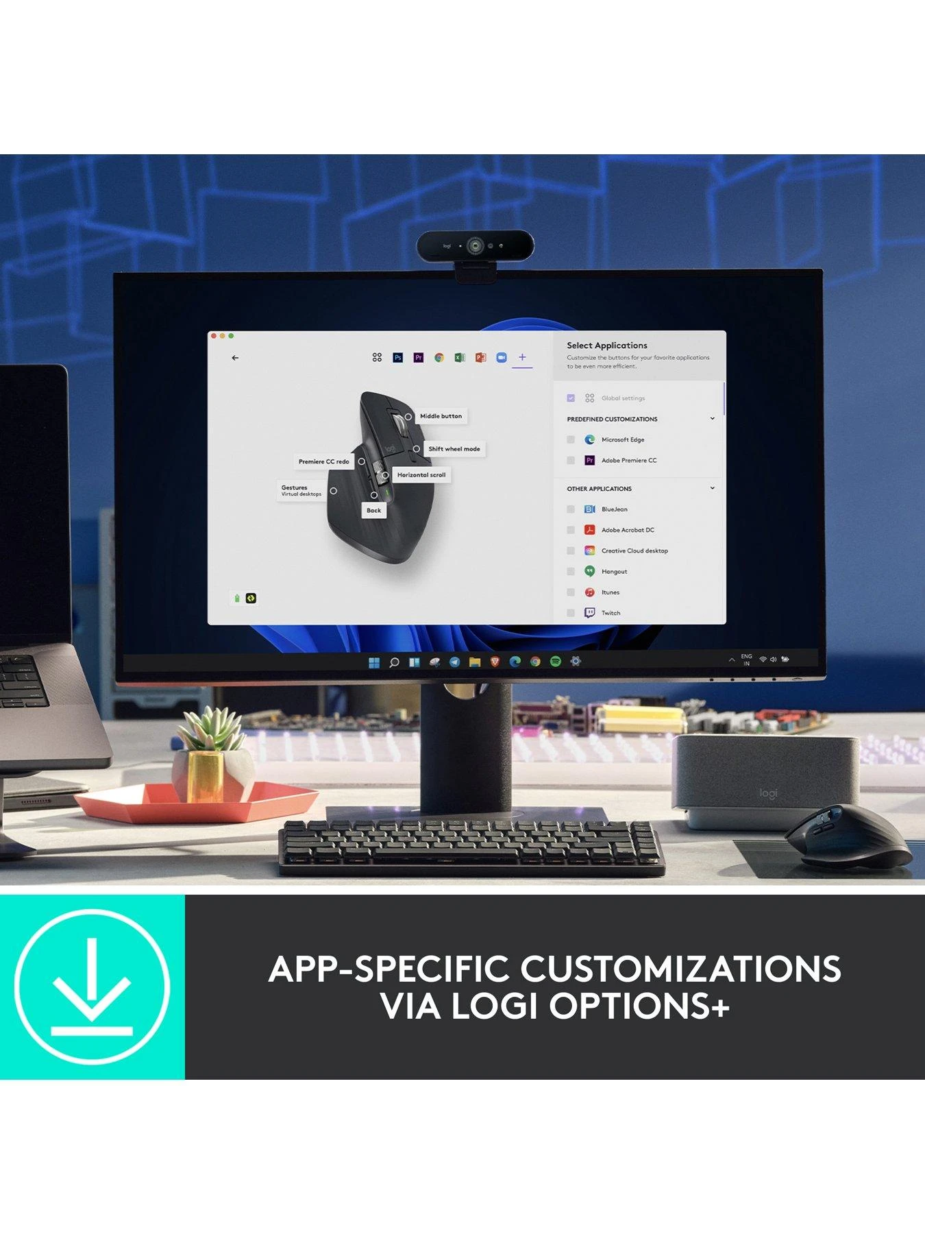 Logitech MX Master 3S Performance Wireless Mouse 7 Logitech MX Master 3S Performance Wireless Mouse - Image 7