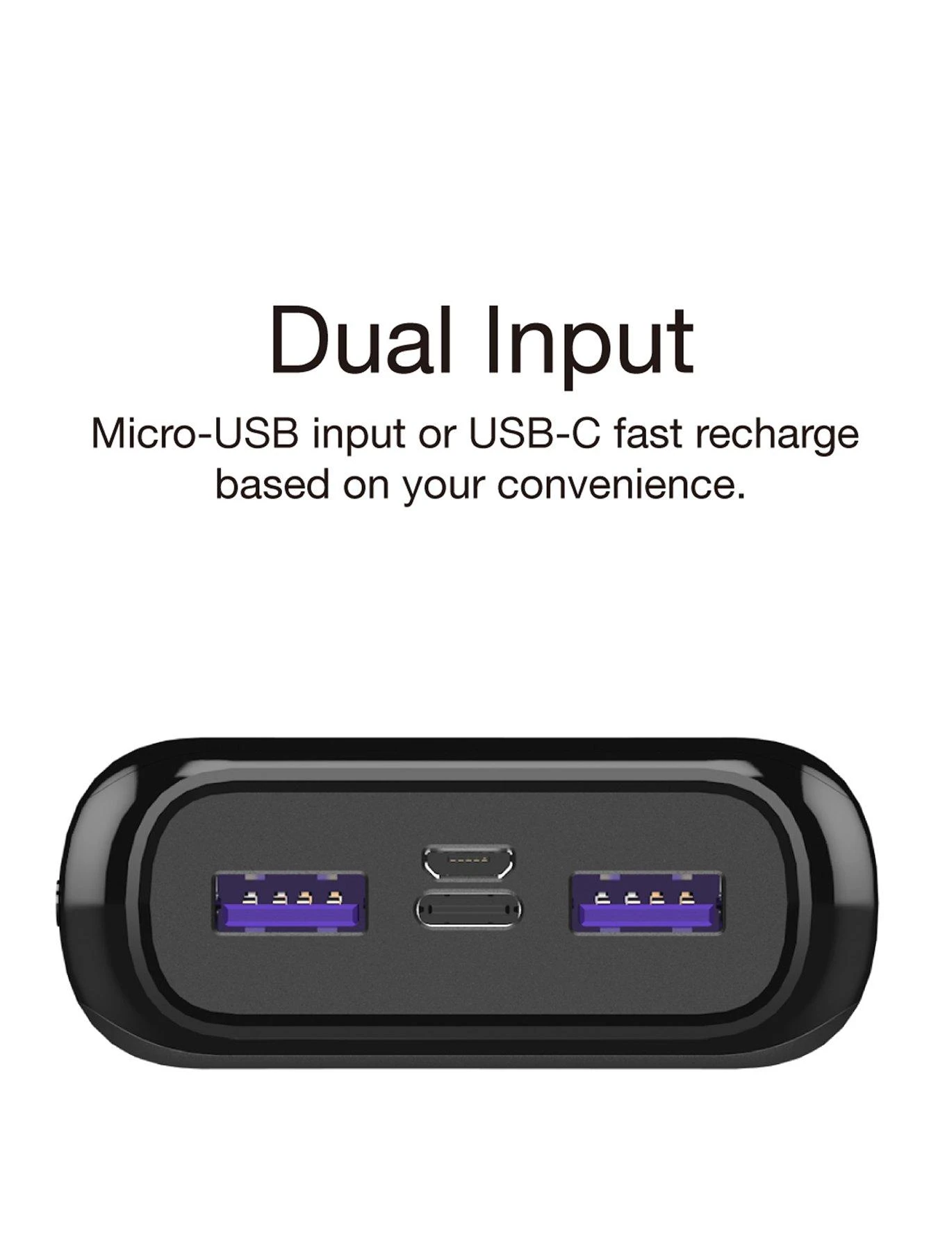 Energizer 20,000mAh Power Bank With USB-C Power Delivery (PD) And 22.5W Smart USB-A (QC/VOOC/SCP) 3 Energizer 20,000mAh Power Bank With USB-C Power Delivery (PD) And 22.5W Smart USB-A (QC/VOOC/SCP) - Image 3
