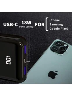 Energizer 10,000mAh Power Bank With USB-C Power Delivery (PD) And 22.5W Smart USB-A (QC/VOOC/SCP) -Digital Station UZK4B SQ6 0000000099 N A SLd2
