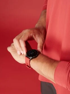 Sekonda Active Men's Silicone Strap Smartwatch - Red/Black -Digital Station UZXET SQ3 0000000017 RED MDd