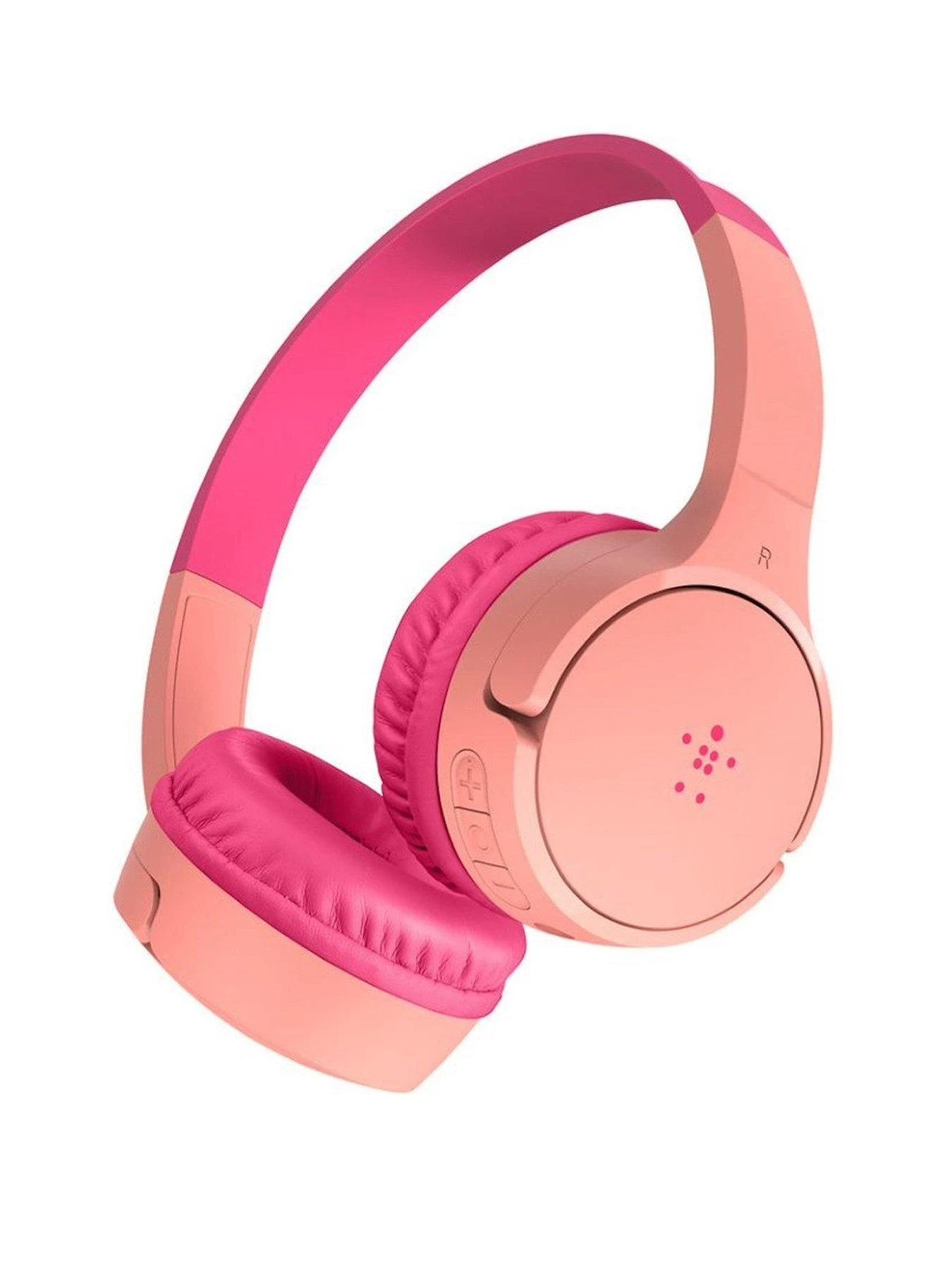 Belkin Soundform Mini Wireless On-Ear Headphones For Kids - Pink 1 Belkin Soundform Mini Wireless On-Ear Headphones For Kids - Pink