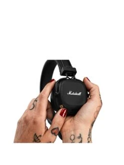 Marshall Major IV Bluetooth Headphones - Black -Digital Station V48RJ SQ3 0000000004 BLACK SLa